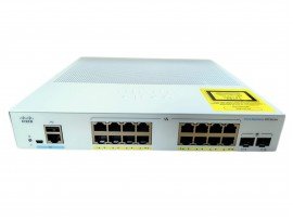 CBS350-16P-2G-EU Cisco Business 350 Series 16x10/100/1000 PoE+ ports, internal power.